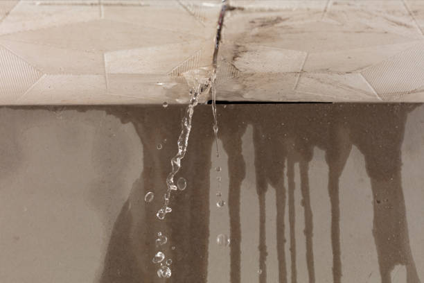 Professional Burst Pipe Cleanup technician working in Coal City, WV